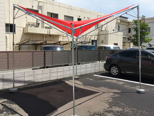 サンブレラファブリックを使用